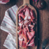JAMBON DE BAYONNE LABEL ROUGE PORC FERMIER, DÉSOSSÉ EN DEMI, LÉGÈREMENT PELÉ (AFFINAGE 12 MOIS) – Image 2