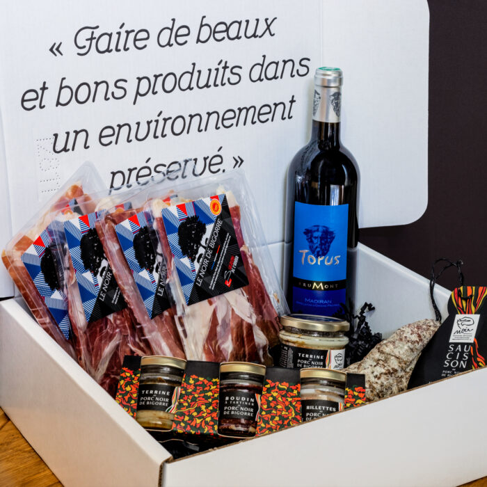 Box Dégustation Porc Noir de Bigorre